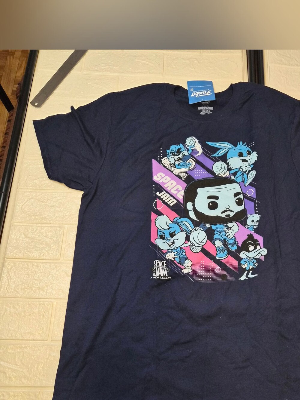Funko Pocket POP! & Tee: Space Jam a New Legacy Metallic Bugs Bunny Size Large